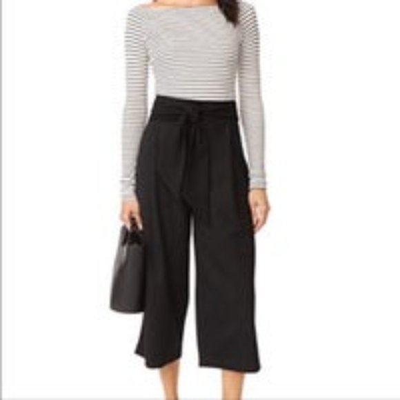 Club Monaco Pants - Club Monaco Black Izabelah Pant
